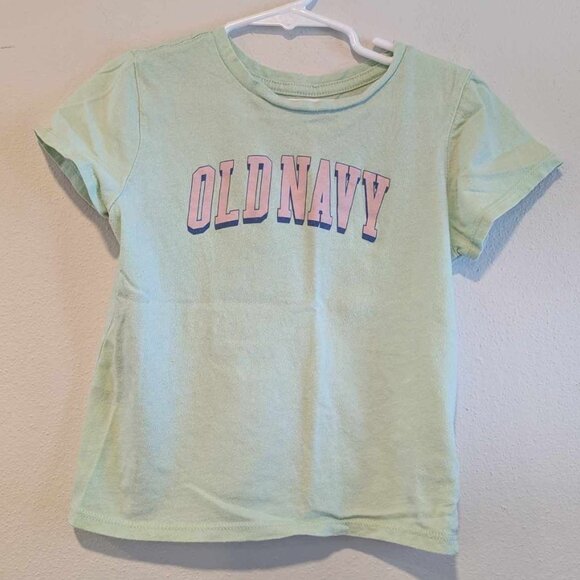 *10/$10* Girl's Old Navy Mint Green Graphic Tee - Size Small (6/7) - Picture 1 of 3